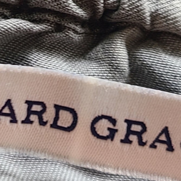 Med greyish-blue Standard Grace bohemian blouse. - Picture 2 of 3